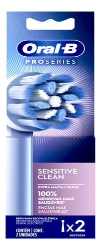 Repuesto Cepillo Dental Oral-b  Sensitive Clean Power X 2 Un 0