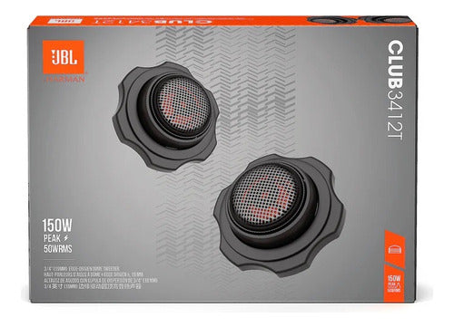 Kit De Tweeter Jbl Club 3412t 3/4 150w 50rms - Audio 4