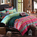 Jane yre Queen Boho Microfiber Duvet Cover Set 0