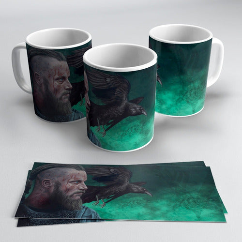 Agarralo® The Vikings #179 Plastic Sublimated Mug 0