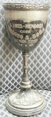 Antiguo Trofeo Copa Buenos Aires Mendoza 1941 Venado Tuerto 0