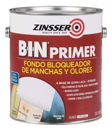 Rust-Oleum Bin Primer Zinsser X1 Stain Blocking Paint Don Luis Mdp 0