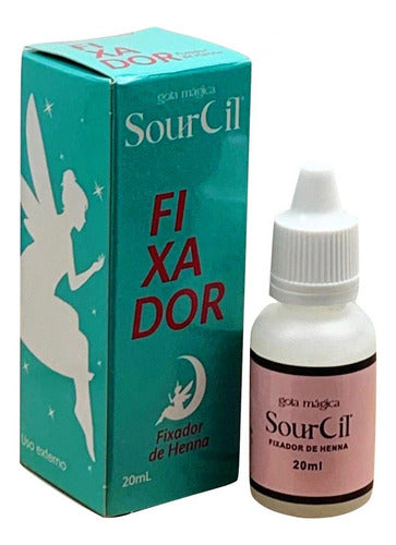 Fixador De Henna Sobrancelha Sourcil 20ml Profissional 0