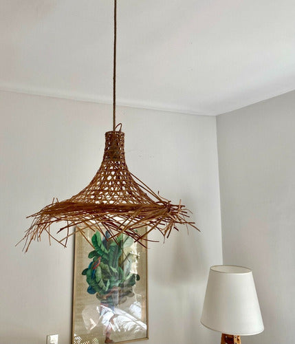 Bambú Hanging Rattan Lamp 2