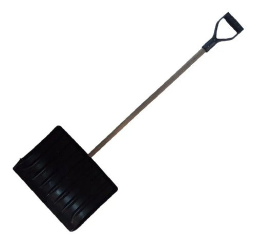 Wide Plastic Shovel for Snow, Sand, and Gardening with Handle 0