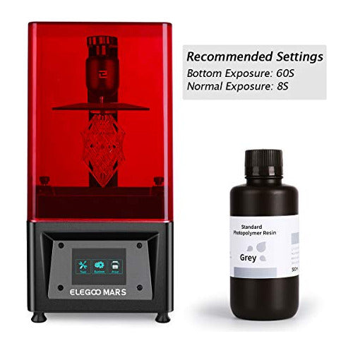 Elegoo 3D Rapid Resin LCD UV Curing 405nm Photopolymer Resin 1