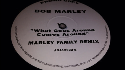 Bob Marley What Goes Around Comes Around Vinilo Maxi Promo 1