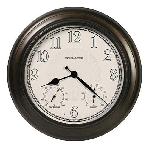 Howard Miller Buel Wall Clock, Bronze 0