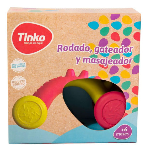 Tinko Gateador Rodador Masajeador De Goma Didáctico 8111 1