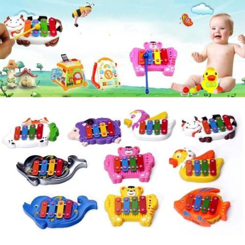 4 Tono Infantil Baby Musical Música Desarrollo Animal Campan 0