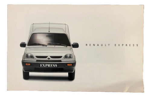 Renault Folleto De Agencia Original Express Olivos Zwt 0