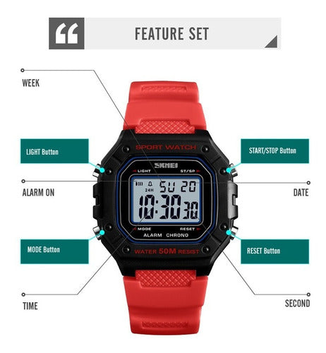 Skmei Men's Digital Sport Watch #1496 1