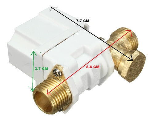 Energygreen Solenoid Valve for Solar Heater 12V 1