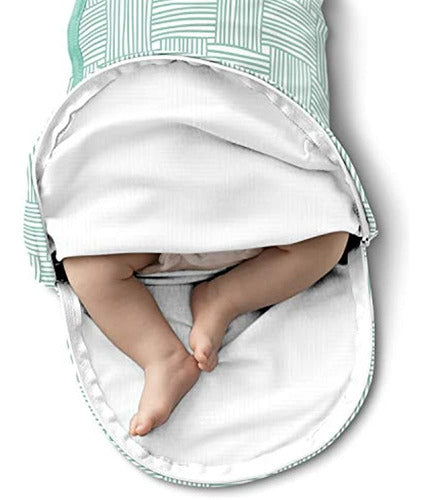 Swaddleme Luxe Perfect Temp Swaddle Con 100 % Algodón Orgáni 4