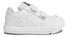 Aloud Kids Sneakers - Velcro School Shoes White 0