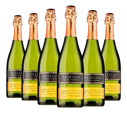 Deseado Sweet Natural Sparkling Wine Box X 6 X 750ml 0