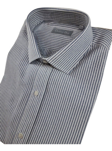 Men's Shirt *Christian Dior* Classic or Slim Fit Striped 7