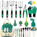 Aokiwo 83 Piece Garden Tool Set - Complete Succulent Gardening Kit 0