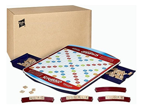 Hasbro Gaming Scrabble Deluxe Edition (Exclusive to Amazon) 0