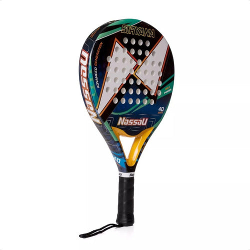 Nassau Siryana Line Vinyl Gradie Padel Racket 1