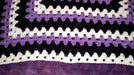 Inti Creaciones Manta Minnie Mouse Crochet Granny Square Decoracion Violeta 4