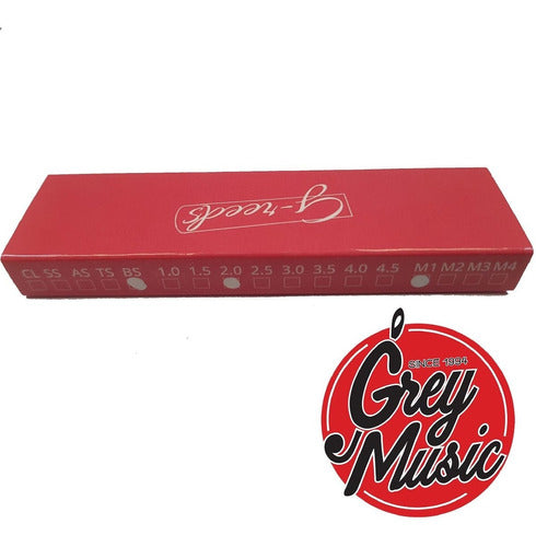 GREEDS Caña Sintetica G Reeds Bs M1 2.0 Para Saxo Baritono N°2 M1 3