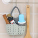 Vvl Kitchen Sponge Holder Organizer Drain Rack Wall Mounted 6