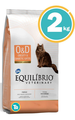 Alimento Equilibrio Gato Obesity & Diabetic 2kg. 1