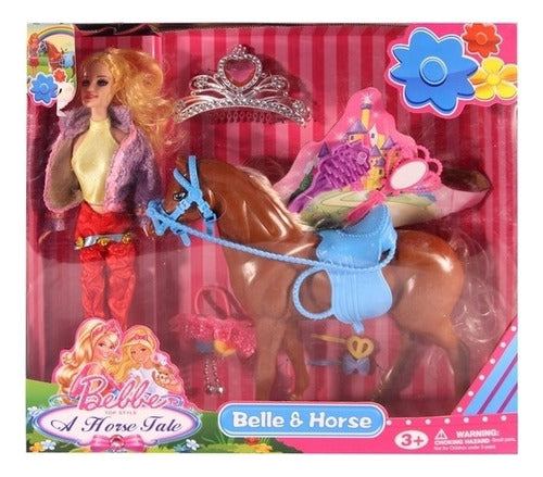 FLABER Doll with Horse and Accessories 0