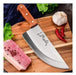 China Cuchillo Hachuela Hacha Cocina Acero Inoxidable Mango Madera 1