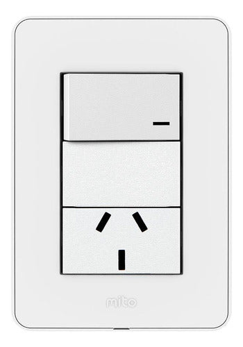 Jeluz Mito Light Switch and Socket Set 10A 0