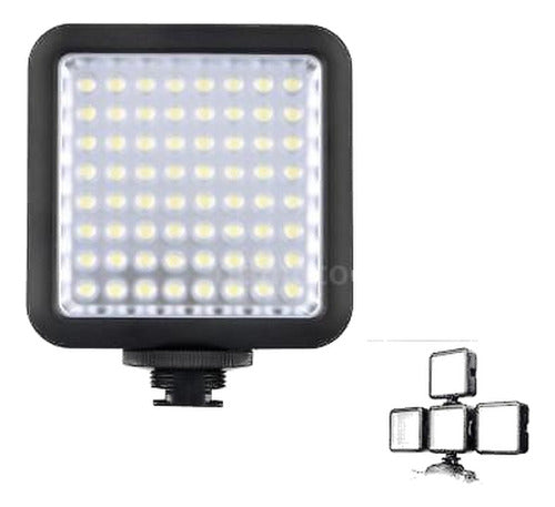 Godox LED64 Video Light with 64 LEDs for DSLR Cameras and Camcorders 2