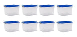 8 Stackable Organizing Boxes 34L Colombraro Plastic Containers 7