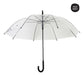 Mol Hats Large Transparent POE Umbrella for Rain Events 8 Panels HQ 5