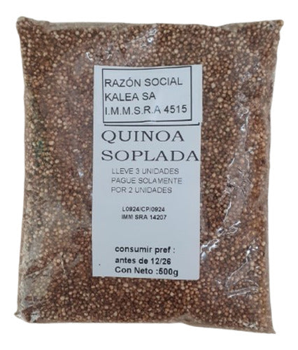 Quinoa Soplada 500 G  Lleve 3 Pague Solo 2 0