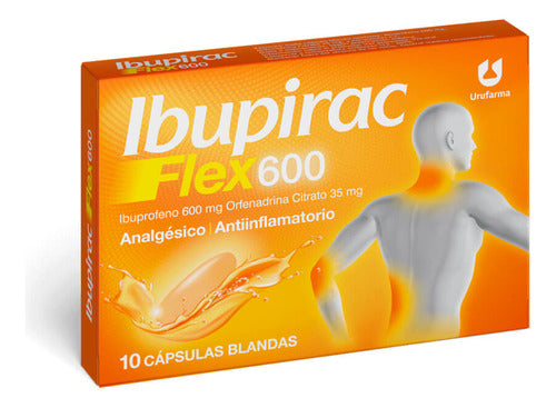 Urufarma Ibupirac Flex X 600 Mg 10 Soft Capsules 0