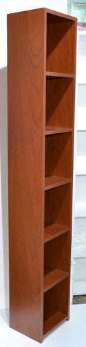 Promotional 6-Shelf Melamine Bookshelf 183x30x25cm Furniture 6