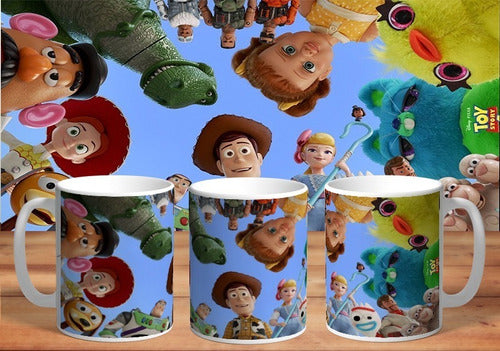 Taza De Plastico Toy Story Personalizada #2 0