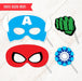 Superheroes #2 + Gift Props **Editable** 5