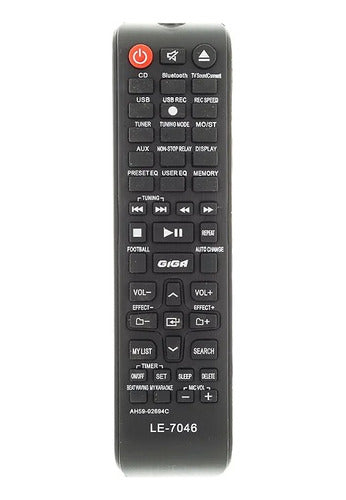 Controle Compatív Samsung Ah59-02694c Mxj640 Mxjs5000 Le7046 0