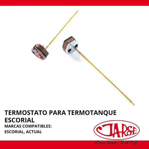 Termostato Para Termotanque Eléctrico Escorial 1500 Wtt X5 U 1