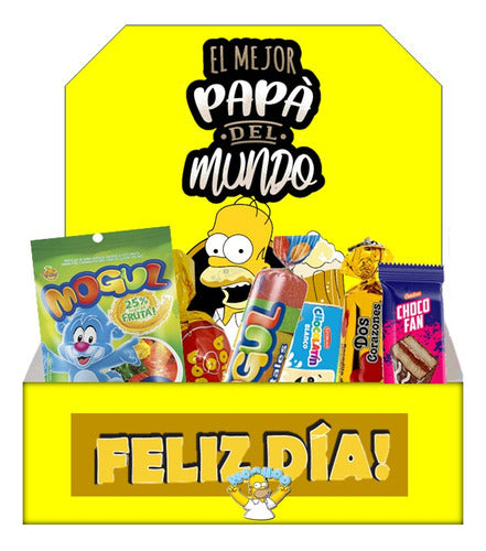 Generic Mini Bandejita X 2 Homero, Dia Del Padre 0