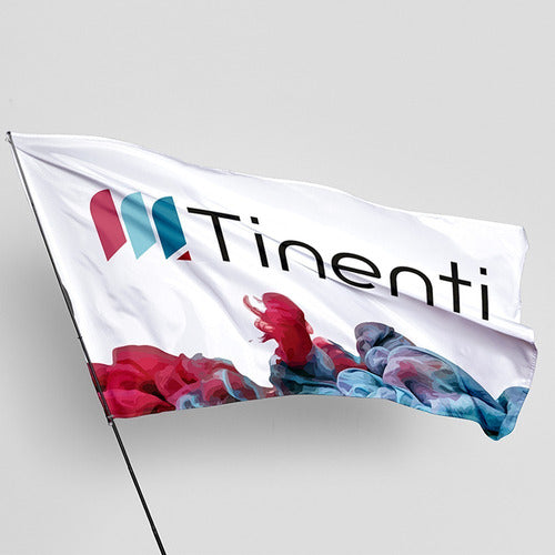 Tinenti Banderas 400x150cm Flag for Events and Political Mobilizations 0