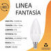 Candela 5W (40W) Warm Light E14 Candle LED Bulbs - Pack of 5 3