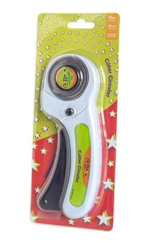 CBX Cutter Circular Rotativo Hoja De 45 Mm Mango Anatómico Cuter 0