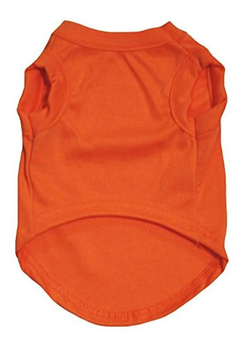 Camisa De Perro Petitebella Basketball Orange Puppy 1