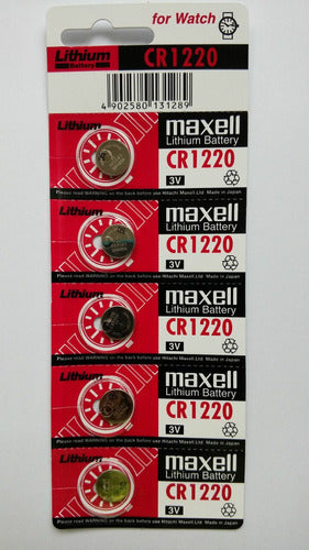 Pilas Cr1220 Maxell Precio Por Unidad Ph Ventas 3