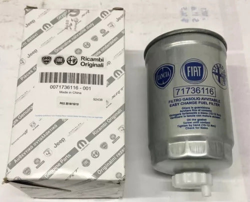 Fiat Mopar Diesel Fuel Filter for Palio Siena Turbo Diesel 1.7 TD Original 2