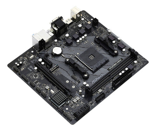 ASRock A520M-HDV Ryzen AMD AM4 Motherboard 2