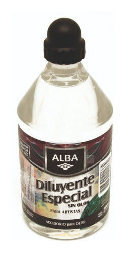 6 Special Oil Diluents Alba Odorless x 500ml 0
